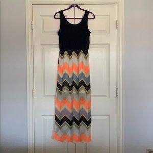 Patterned Maxi Dress